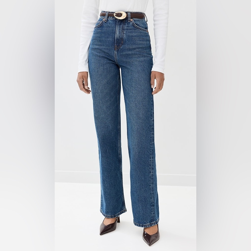 Reformation Liza Ultra High Rise Straight Jean size 29 EUC!